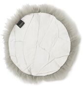 Gently seat cover, silver beige