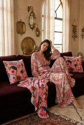 Samettityyny 50x50, vaaleanpunainen