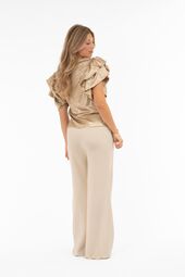 Sephyra blouse, champagne gold