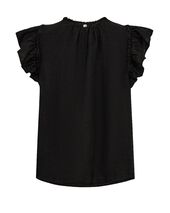Tea Linen Blouse, Black