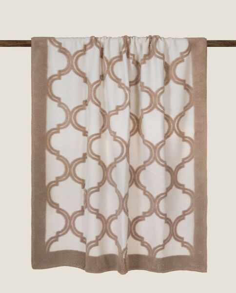 Cashmere wool throw 150x190, morocco