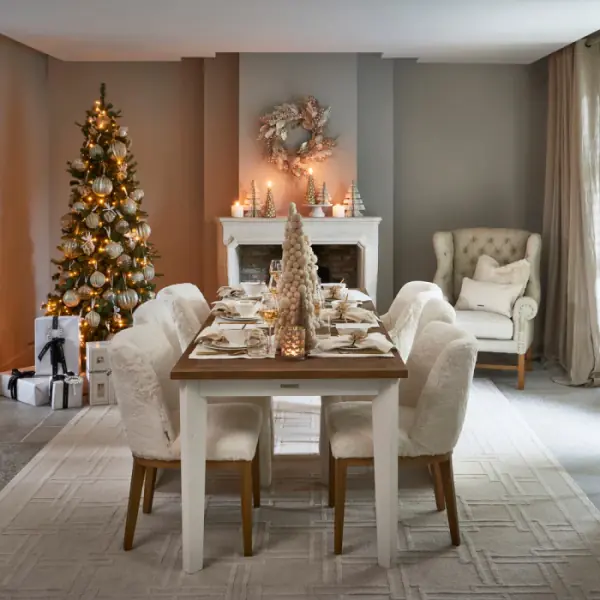 Sparkling pearls wreath dia 71cm