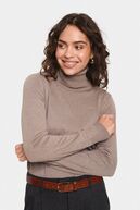 Mila rollneck pullover, atmos melange