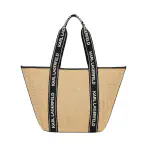 K/Essential raffia bag, natural
