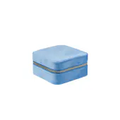 Velvet jewellery box mini, ibiza blue