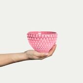 Bubbles bowl 13cm, pink