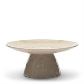 Portofino cake stand, flax