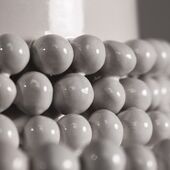 Precious pearl vase L