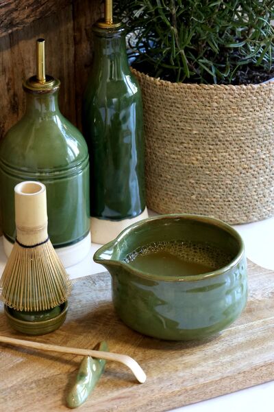 Matcha set, olive