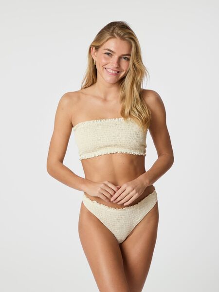 Skin lobster bikini top, ivory