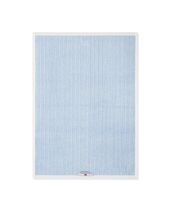 Original towel 50x70, white/blue stripe