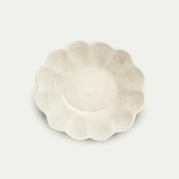 Oyster bowl 18x16cm, sand