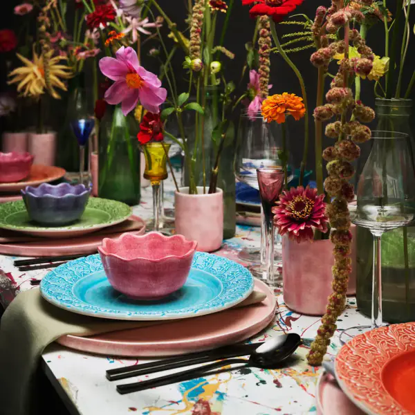 Oyster bowl 13cm, pink