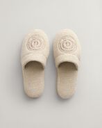 Crest slippers, putty