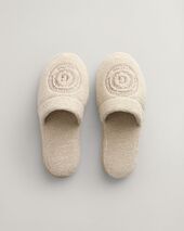 Crest slippers, putty
