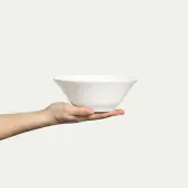 Basic bowl 19cm, white