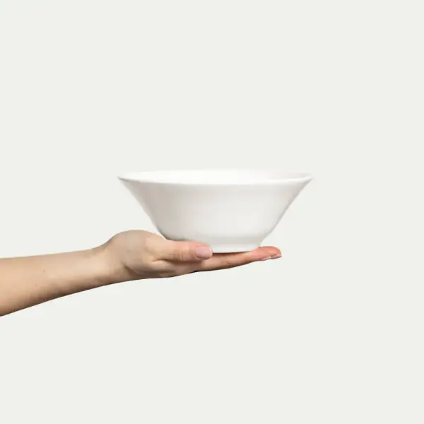 Basic bowl 19cm, white