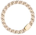 Fat hair ties, champagne mix
