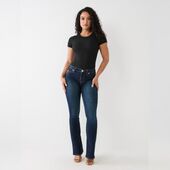 Becca mid rise boot cut flap, muddy waters