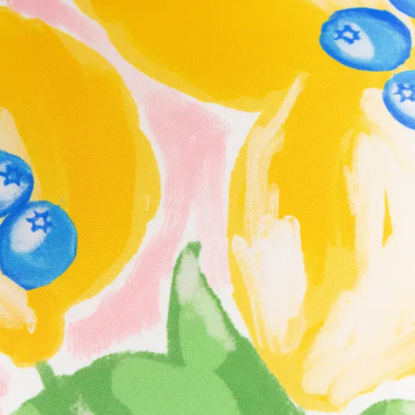 Mediterranean limon ourdoor cushion 43x43, sky bluw