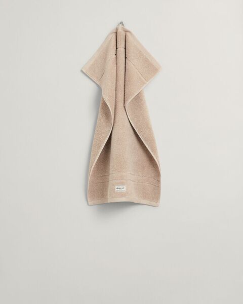 Premium towel 30x50, silver sand