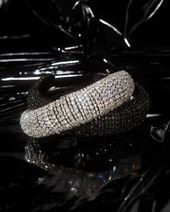 Party hair band, silver