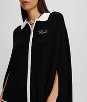 Collar cape, black