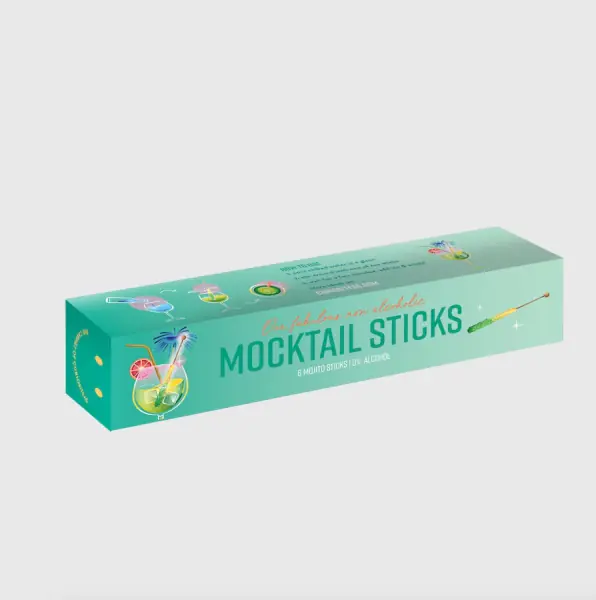 Mocktail sticks, mojito