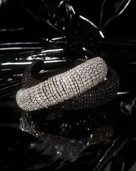 Party hair band, silver