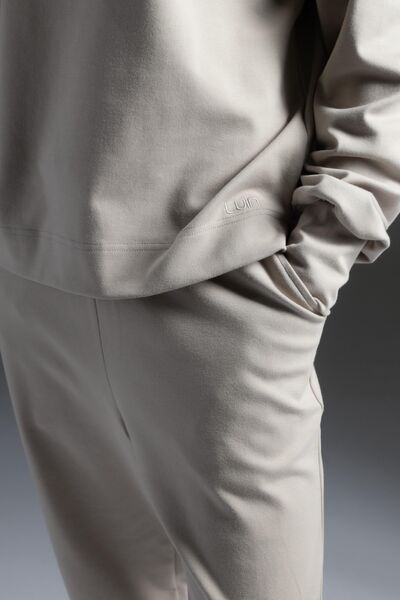 Lounge by luin blouse, pale sand