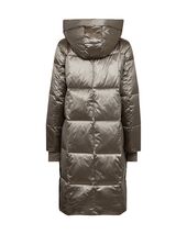 Nova metallic down jacket, brindle