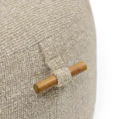 Aspen stool, mountain weave, dune sand