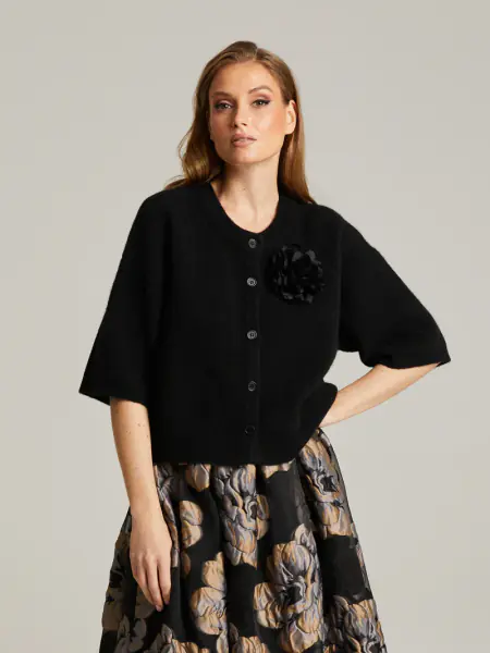 Lyric neuletakki, musta