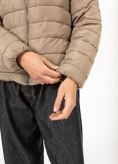 Asta quilted slim jacket, sand