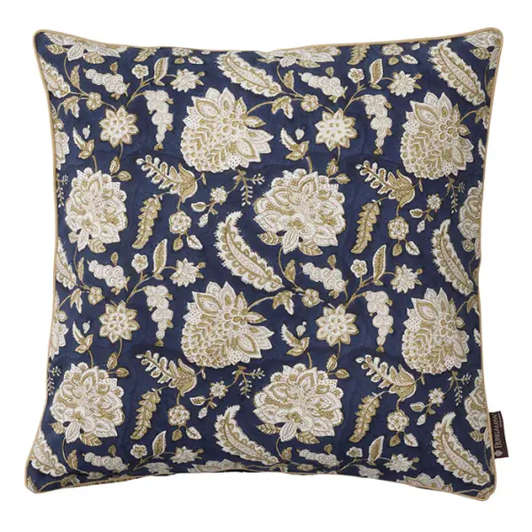 Cushion cover 50x50, yamini midnight