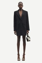 Samaj blazer dress, black