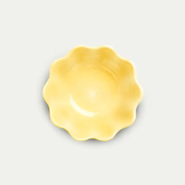 Oyster bowl 13cm, yellow