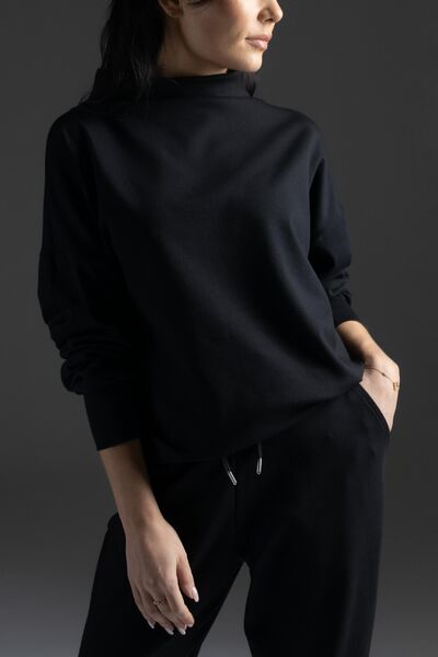 Lounge by luin blouse, black