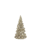 Christmas tree with glitter 20cm, champagne
