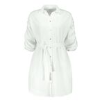 Meghan dress, white