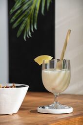Wine glass plastic, transparent