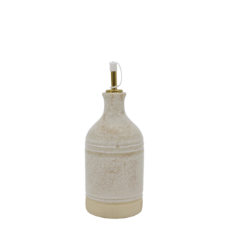 Bottle with bottle pourer, cream