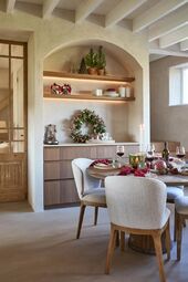 Magical christmas tree storage jar