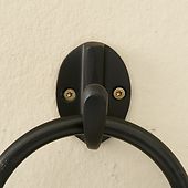 Small kitchen hook S, black