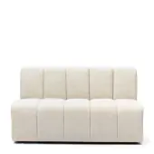 Dazzle center XL, rich tweed, antique white