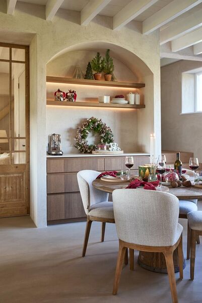 Magical christmas tree storage jar