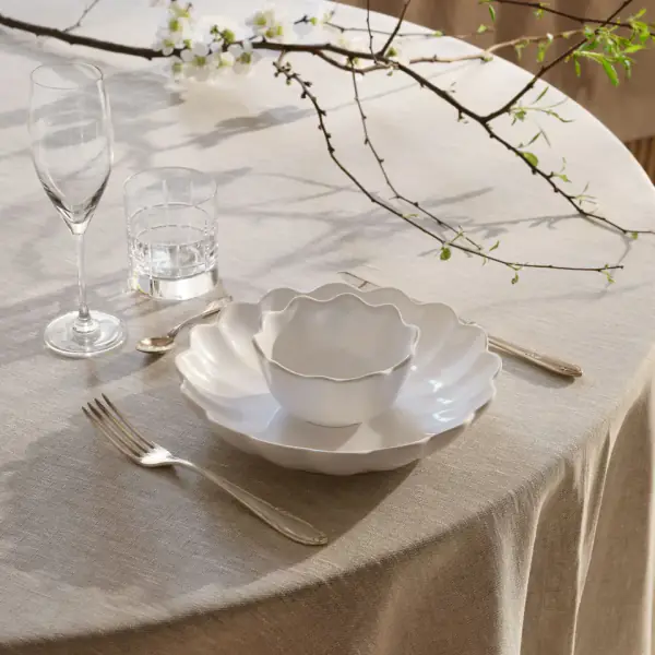 Oyster bowl 13cm, white