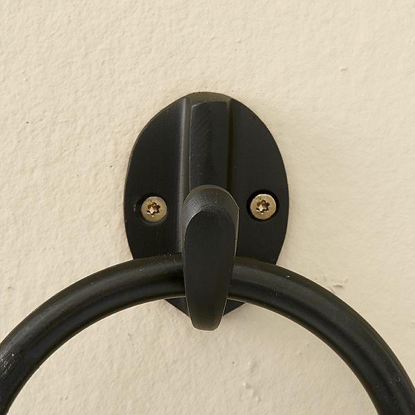 Small kitchen hook S, black