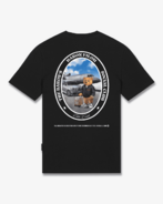 T-shirt oval backprint Filou CLI, black