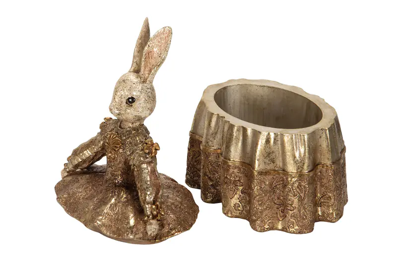 Jewelry box rabbit